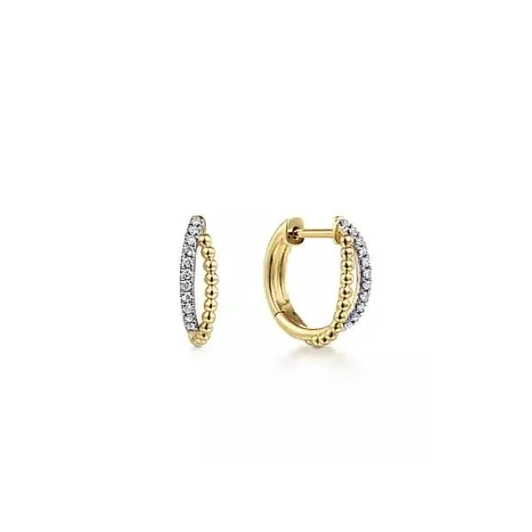 Awesome Gabriel & Co. Twisted Bujukan Diamond Earrings Holliday Jewelry Klamath Falls, OR