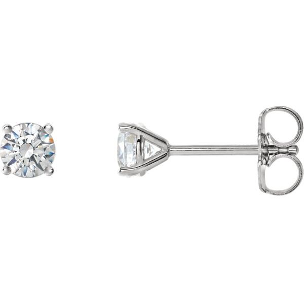 Classic Solitaire Stud Earrings Holliday Jewelry Klamath Falls, OR