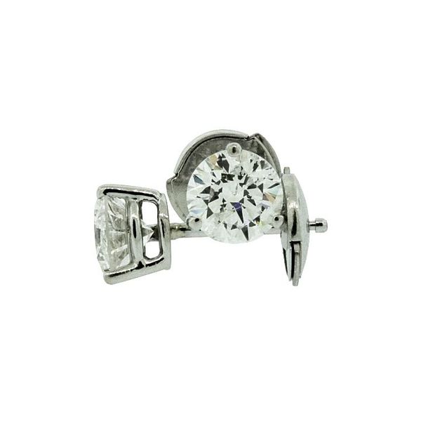 Lovely Solitaire Diamond Earrings Holliday Jewelry Klamath Falls, OR