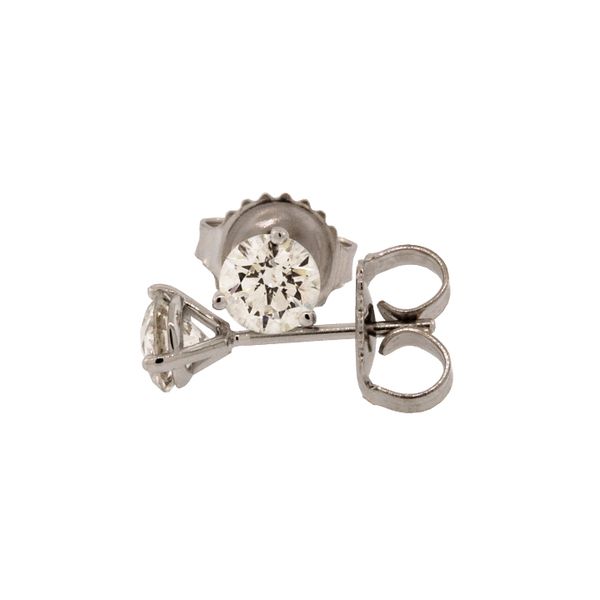 14KW 2 CTW LABORATORY GROWN SOLITAIRE DIAMOND EARRINGS Holliday Jewelry Klamath Falls, OR