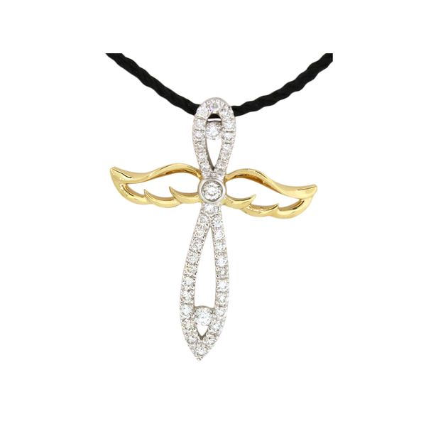 Alex A Diamond Cross Pendant Holliday Jewelry Klamath Falls, OR