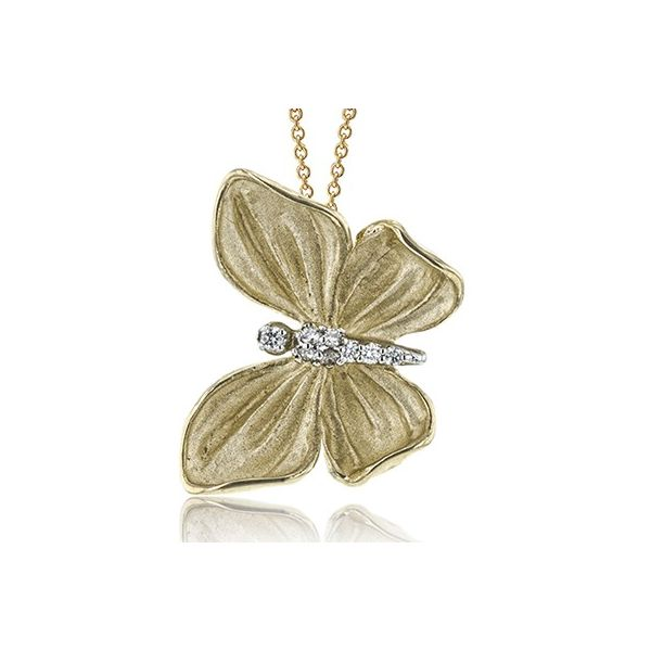 Simon G diamond butterfly pendant. Holliday Jewelry Klamath Falls, OR