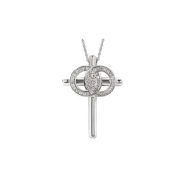 Christian Marriage Symbol diamond pendant. Holliday Jewelry Klamath Falls, OR