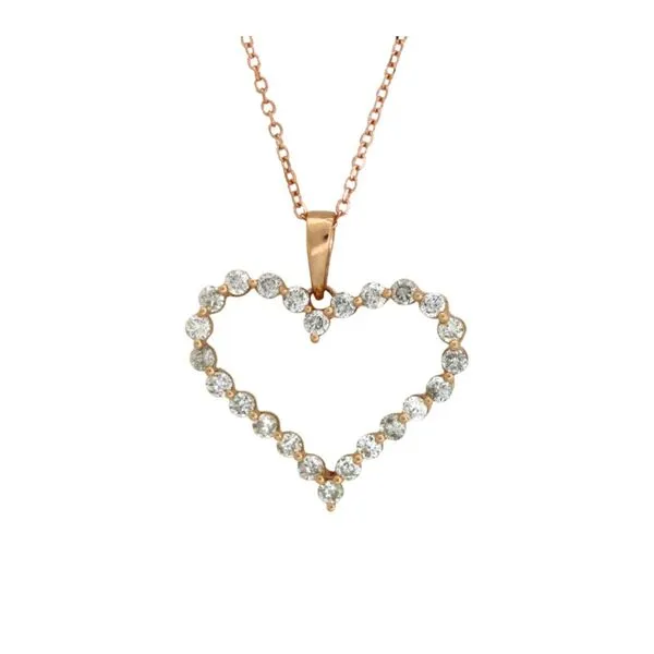 Diamond Heart Pendant Holliday Jewelry Klamath Falls, OR