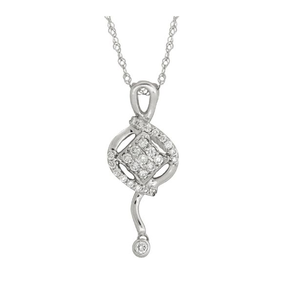 Unique diamond pendant. Holliday Jewelry Klamath Falls, OR