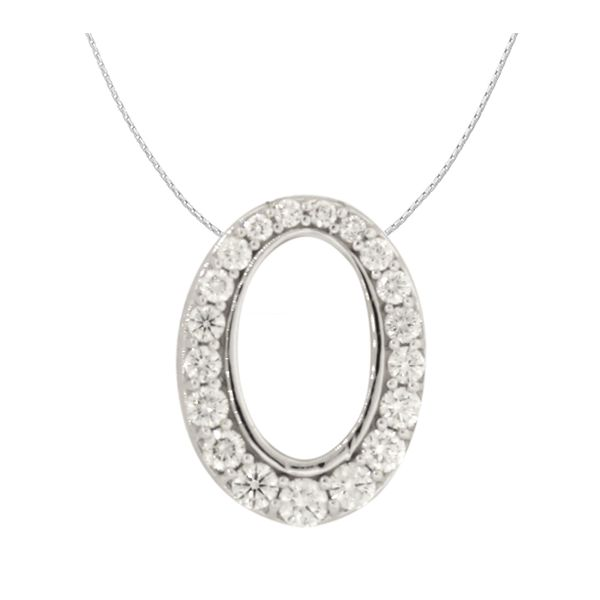 Stunning oval diamond necklace. Holliday Jewelry Klamath Falls, OR