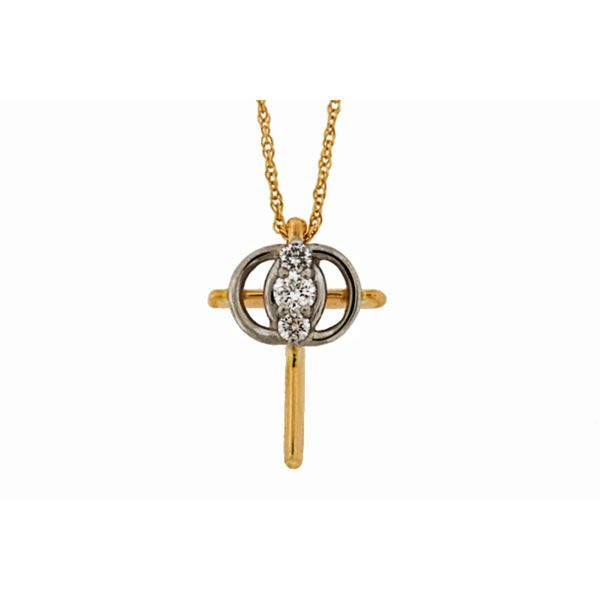 Christian Marriage Symbol diamond pendant. Holliday Jewelry Klamath Falls, OR