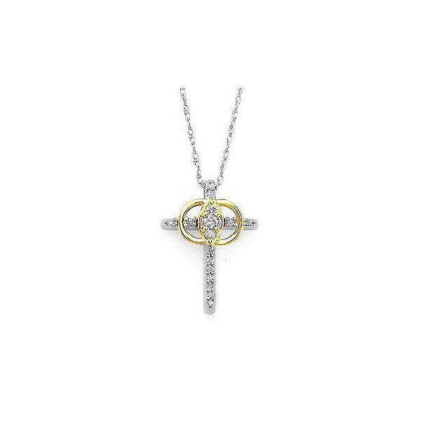 Christian Marriage Symbol diamond pendant. Holliday Jewelry Klamath Falls, OR