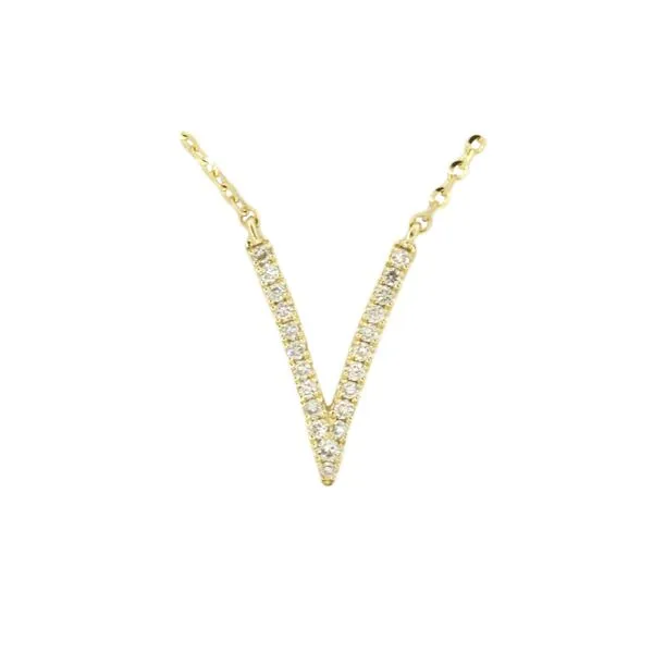 Diamond V Necklace Holliday Jewelry Klamath Falls, OR