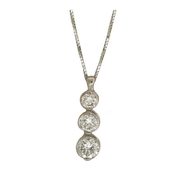 3 Stone Diamond Pendant Holliday Jewelry Klamath Falls, OR