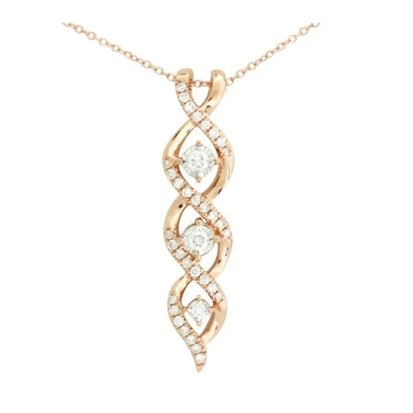 Rose Gold Drop Pendant Holliday Jewelry Klamath Falls, OR