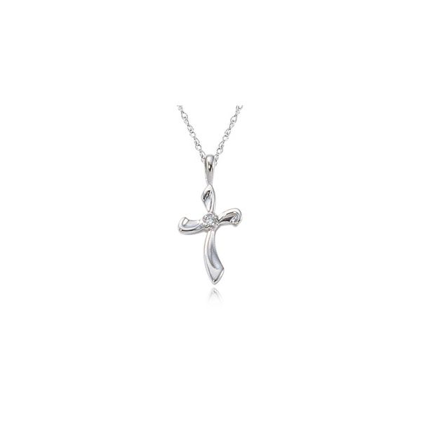 Lovely Diamond cross pendant. *Does not include chain Holliday Jewelry Klamath Falls, OR