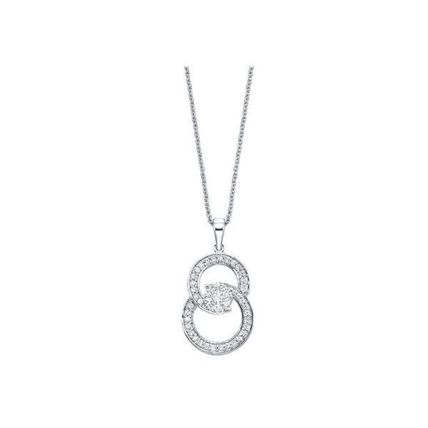 Elegant Infinity loop necklace. Holliday Jewelry Klamath Falls, OR