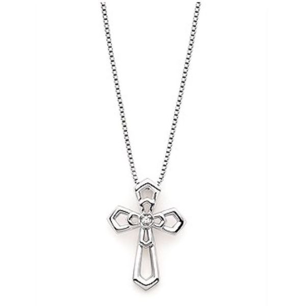 Lovely diamond cross pendant. Holliday Jewelry Klamath Falls, OR