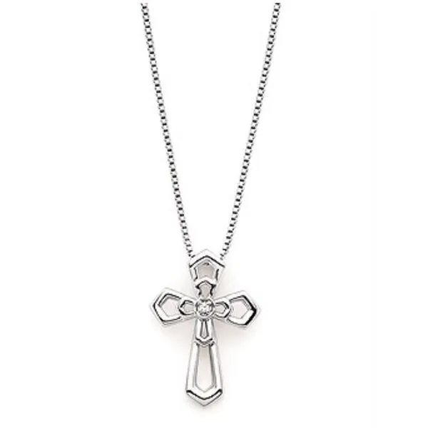 Lovely Diamond Cross Pendant Holliday Jewelry Klamath Falls, OR