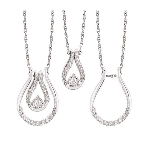 Enchanting Multi Look Diamond Enhancer Pendant Holliday Jewelry Klamath Falls, OR