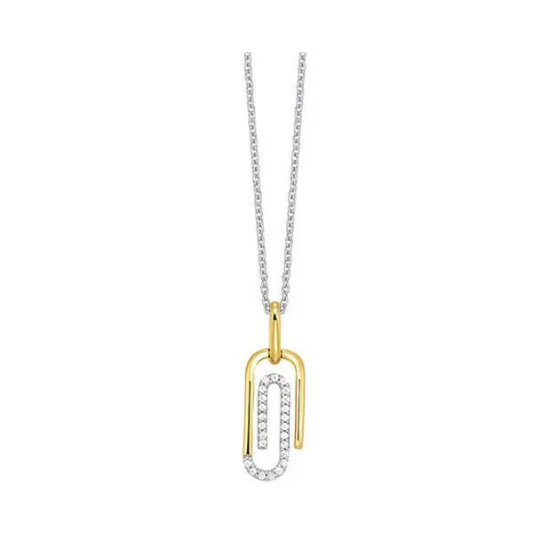 Awesome Yellow Gold Paper Clip Necklace Holliday Jewelry Klamath Falls, OR