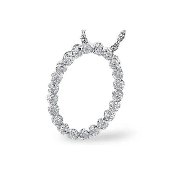 Outstanding Oval Diamond Pendant Holliday Jewelry Klamath Falls, OR