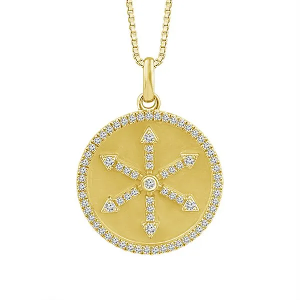 10ky arrow compass medalian pendant Holliday Jewelry Klamath Falls, OR
