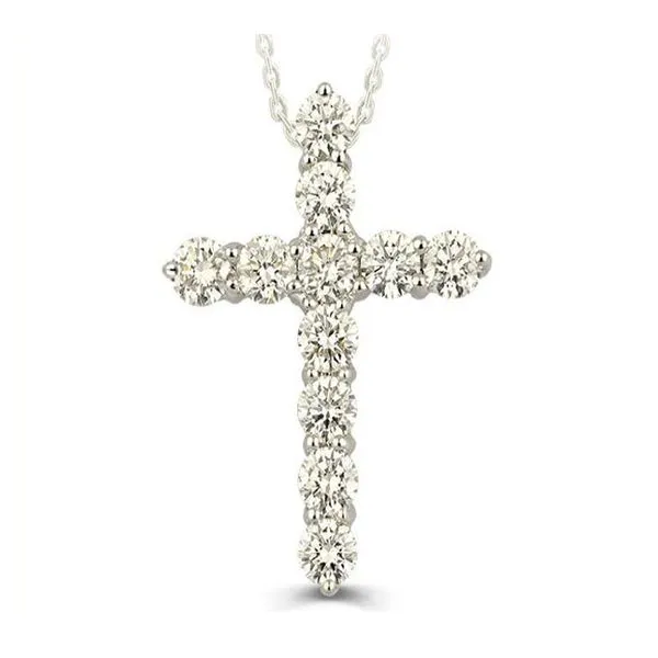 Dazzling 14KY Diamond Cross Pendant Holliday Jewelry Klamath Falls, OR
