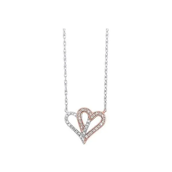 Double the Love Heart Pendant Holliday Jewelry Klamath Falls, OR