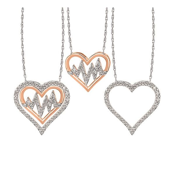 Stunning Diamond Heart Pendant Holliday Jewelry Klamath Falls, OR