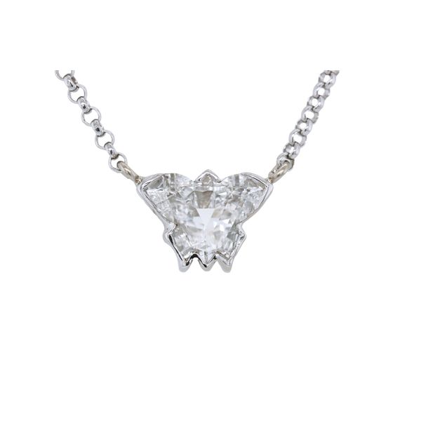 STUNNING 14KW .91 CT VS-1, D DIAMOND BUTTERFLY PENDANT Holliday Jewelry Klamath Falls, OR