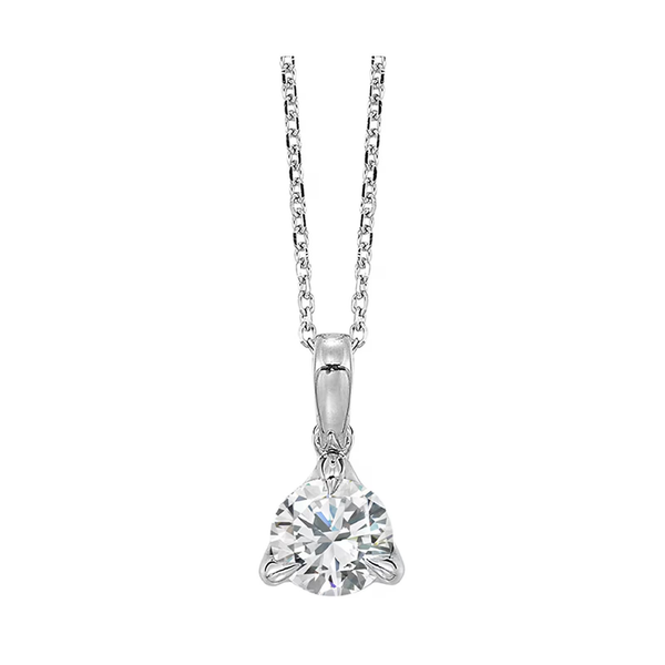 14KW 3/4 CTW DIAMOND SOLITAIRE  PENDANT Holliday Jewelry Klamath Falls, OR