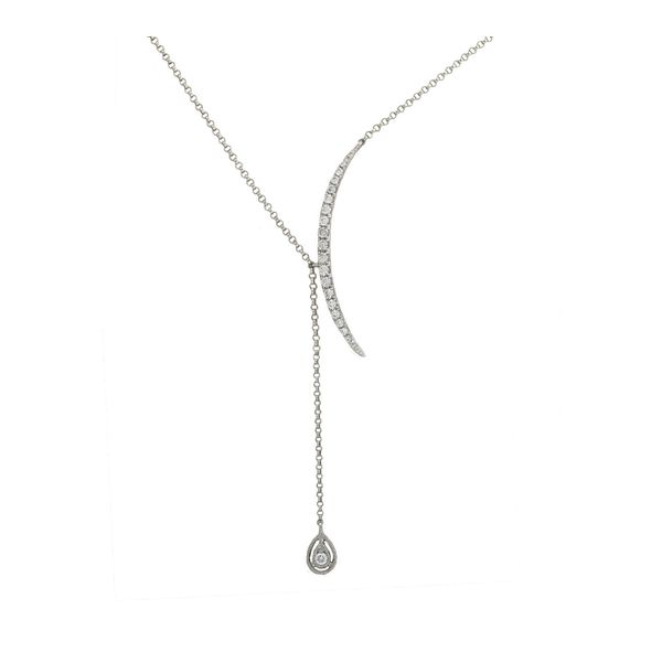 Gorgeous Cherie Dori curved Y diamond necklace Holliday Jewelry Klamath Falls, OR