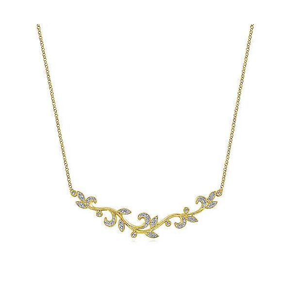 Gorgeous floral diamond necklace. Holliday Jewelry Klamath Falls, OR