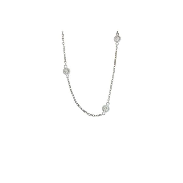 Beautiful diamond station necklace. Holliday Jewelry Klamath Falls, OR