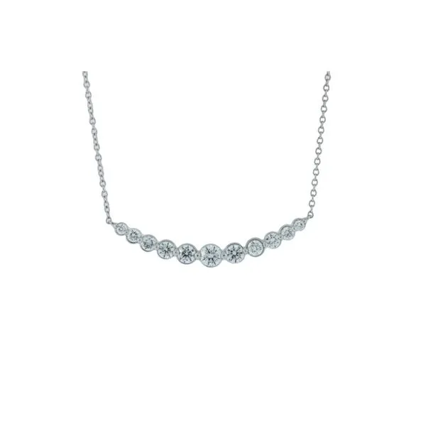 Sophisticated and striking Laboratory grown diamond necklace. Holliday Jewelry Klamath Falls, OR