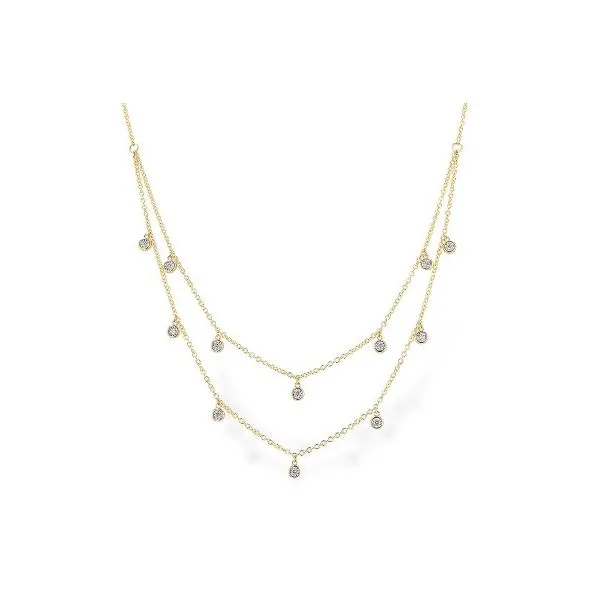 Elegant Diamond Station Necklace Holliday Jewelry Klamath Falls, OR