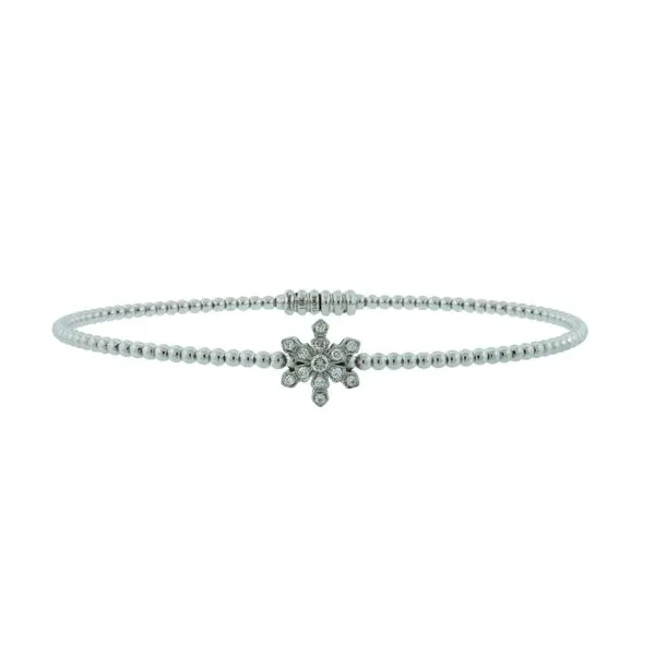 Show Your Style With This Diamond Star Bangle Bracelet Holliday Jewelry Klamath Falls, OR