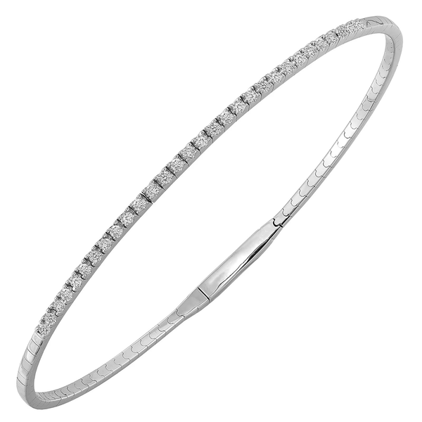 14KW .33 CTW FLEX BANGLE BRACELET Holliday Jewelry Klamath Falls, OR