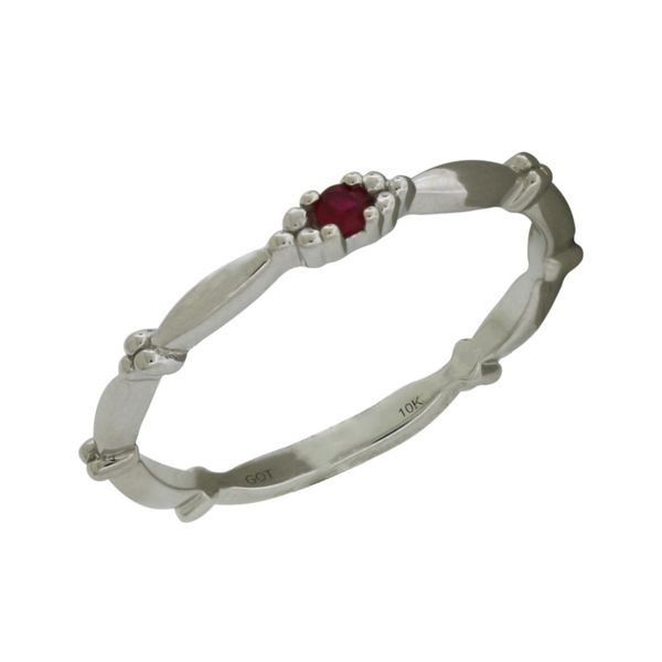 10 karat white gold ruby ring Holliday Jewelry Klamath Falls, OR