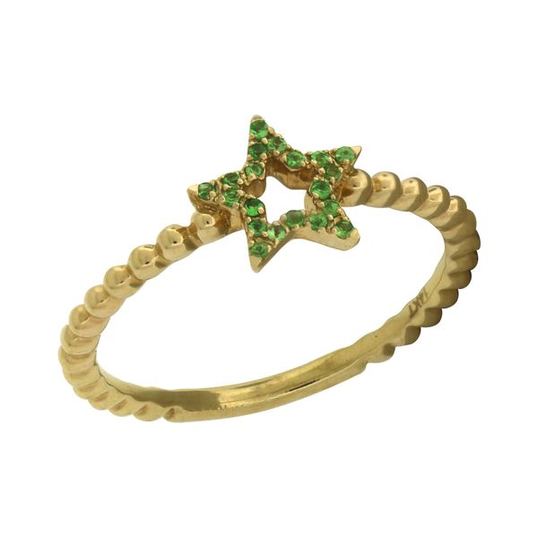Unique Star Ring With Emeralds Holliday Jewelry Klamath Falls, OR
