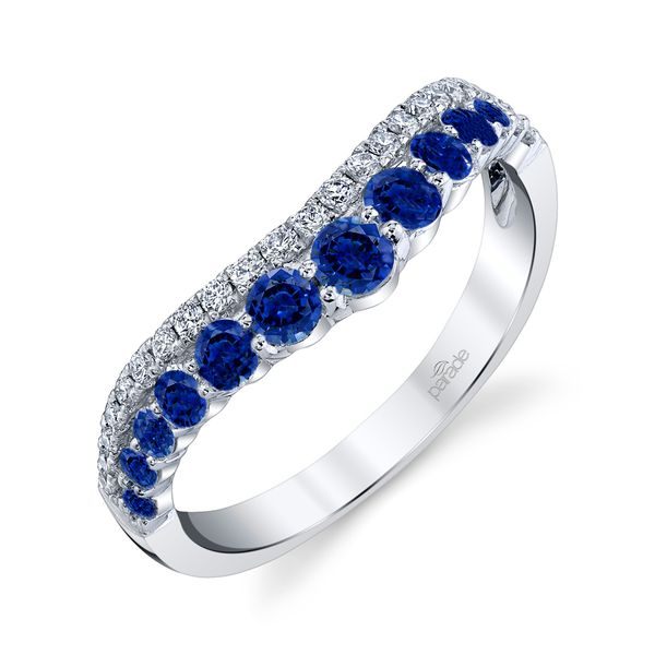 Sophisticated Sapphire and Diamond Ring Holliday Jewelry Klamath Falls, OR
