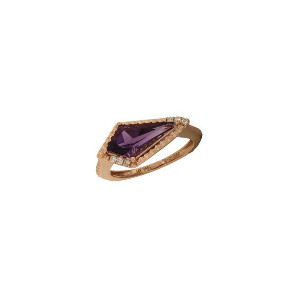 Rose Gold Amethyst Ring Holliday Jewelry Klamath Falls, OR