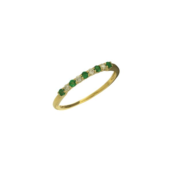 Delicate Emerald and Diamond Ring Holliday Jewelry Klamath Falls, OR