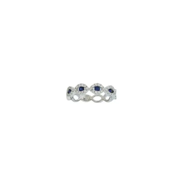 Lively sapphire and diamond ring. Holliday Jewelry Klamath Falls, OR