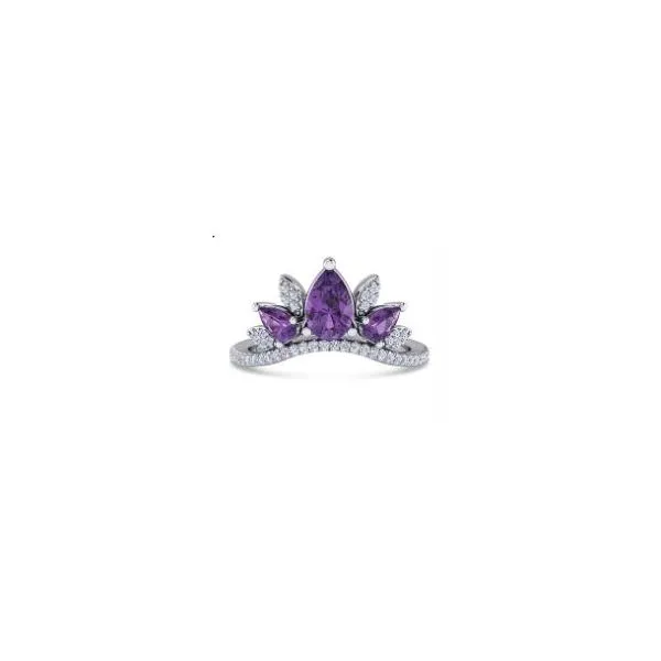 Lively and bright amethyst and diamond ring. Holliday Jewelry Klamath Falls, OR