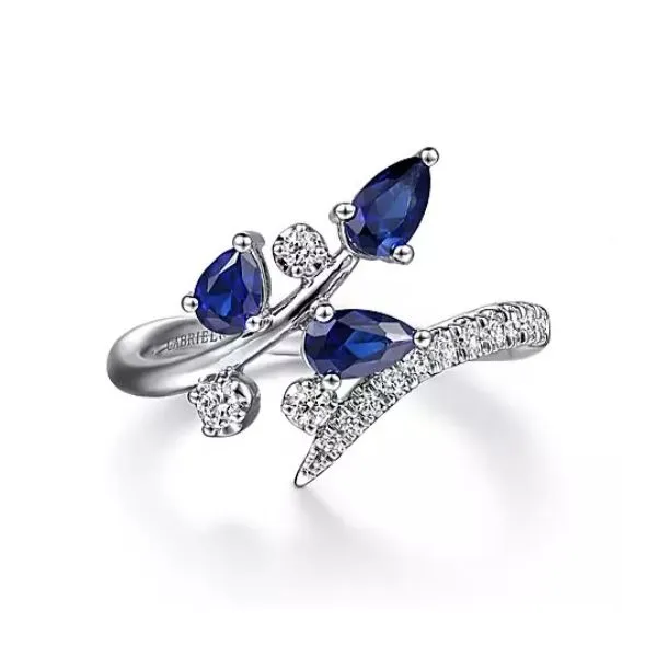 Gabriel and shop co sapphire rings