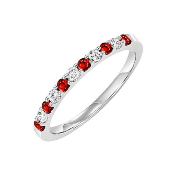 Lovely Ruby and Diamond Band Holliday Jewelry Klamath Falls, OR
