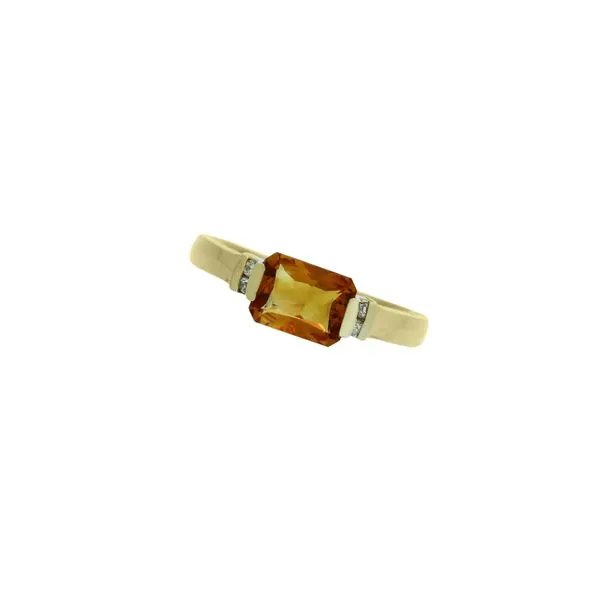 Lovely Citrine and Diamond Ring Holliday Jewelry Klamath Falls, OR