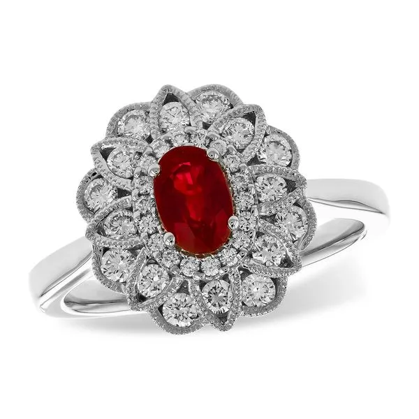 Superb ruby and diamond ring Holliday Jewelry Klamath Falls, OR