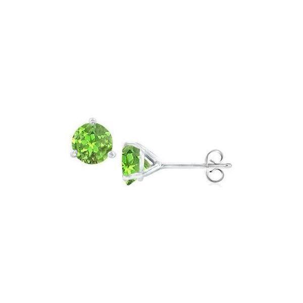 Sterling silver peridot stud earrings Holliday Jewelry Klamath Falls, OR