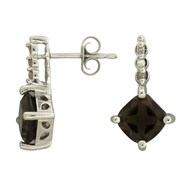 Dangle smokey quartz earrings. Holliday Jewelry Klamath Falls, OR