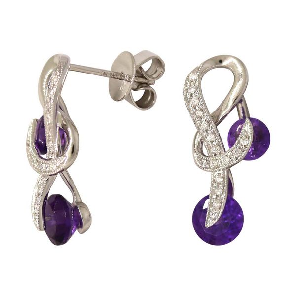 Yael Fairy Tale Collection Amethyst Earrings Holliday Jewelry Klamath Falls, OR