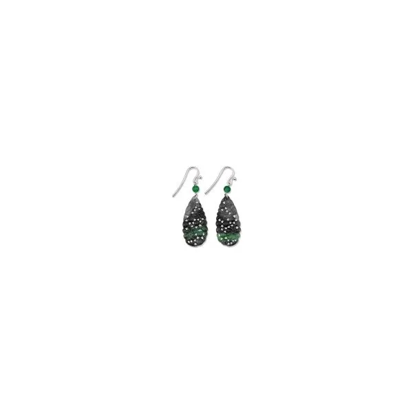 Carved jade drop earrings. Holliday Jewelry Klamath Falls, OR